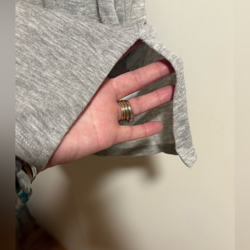 Tresics Heather Gray Knit Dress - Picture 8 of 8